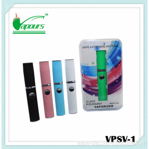 350mah Ce Elips E Cig No Burning Taste For Dry Herb / Wax